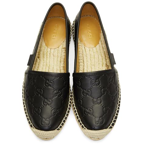 gucci black espadrilles.